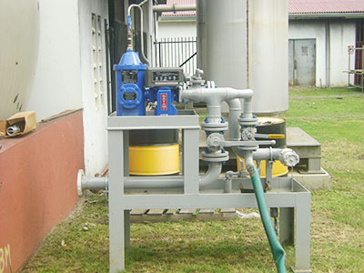 Fiscalising a Vessel and Storage tank by our surveyor.